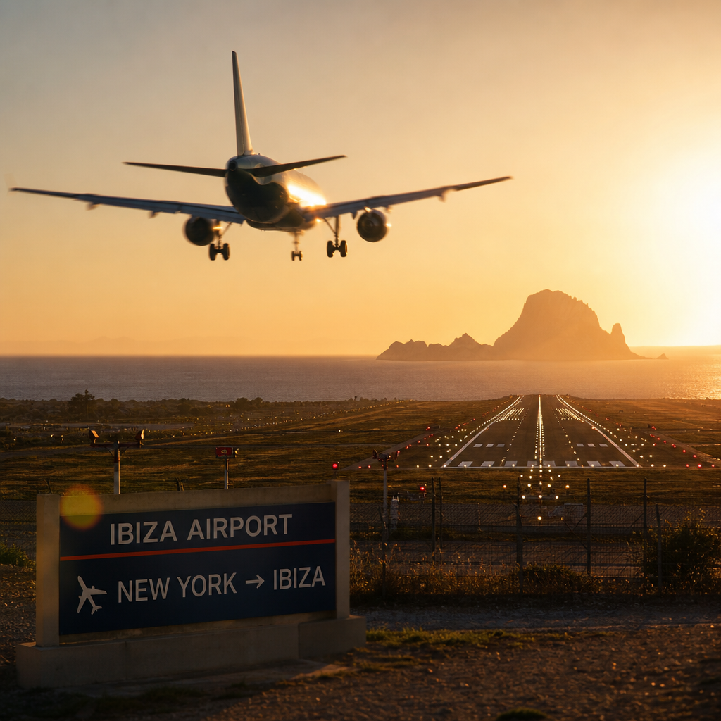 Ibiza Tendrá Vuelo Directo a Nueva York a Partir de Mayo de 2027
