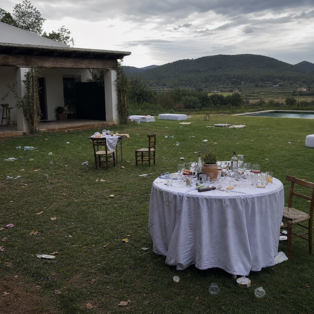 Unlicensed Ibiza Villa Hosts Illicit Bash with 1,000 Revellers