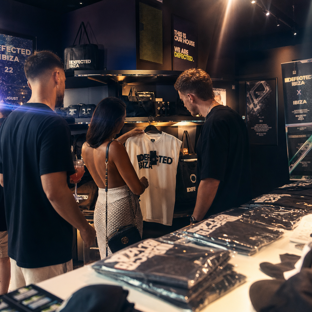 La Revolución del Merchandising en los Clubs de Ibiza: Más que Música, un Estilo de Vida