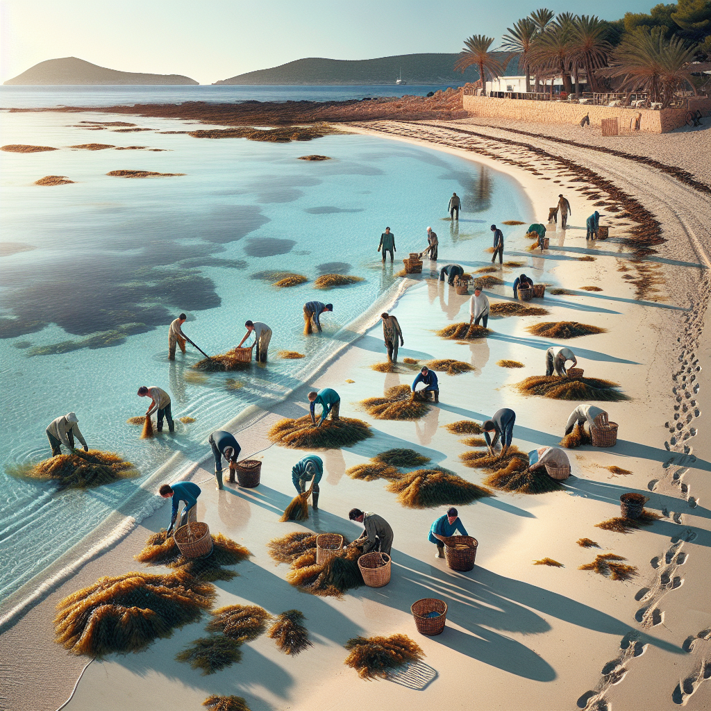 Sant Josep Prepares Pristine Beaches for Ibiza's Sunny Season