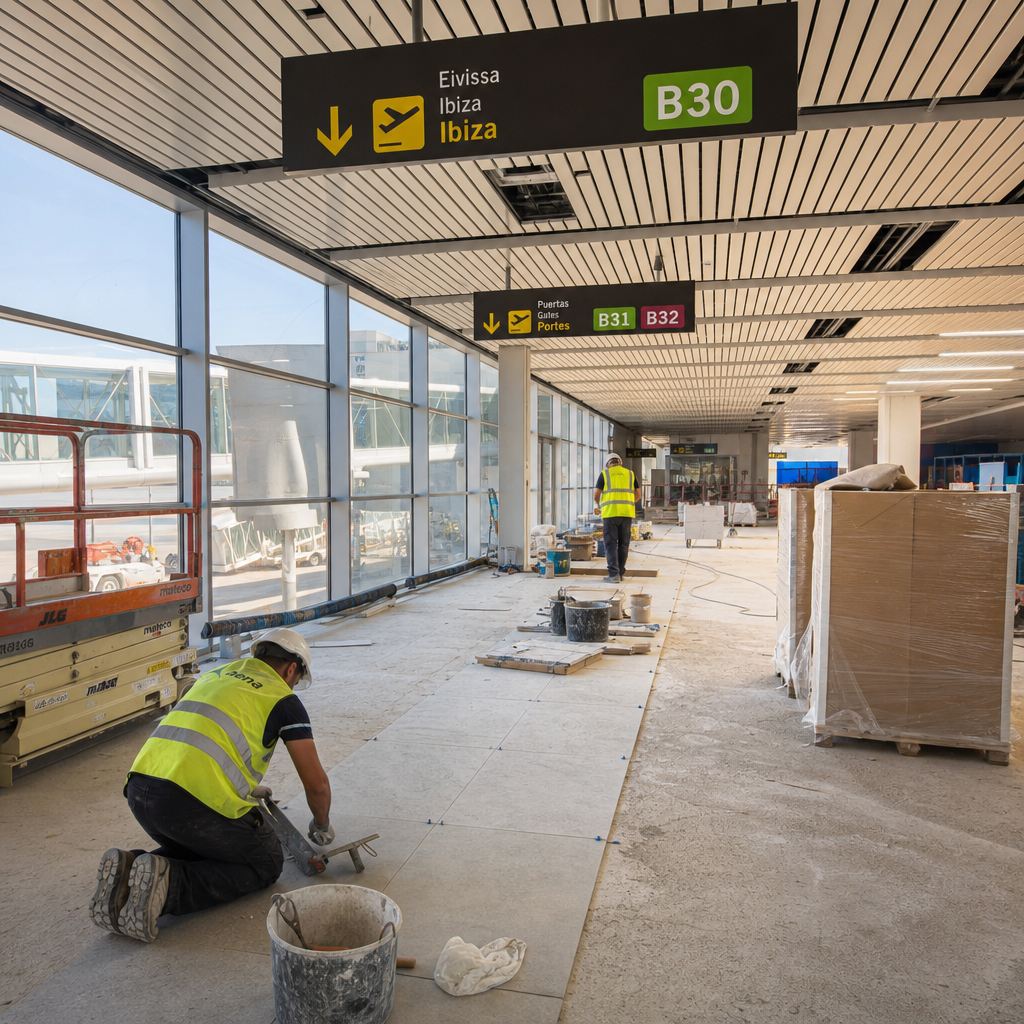Ibiza's Luchthavenrenovatie: Meer Veiligheid en Efficiëntie