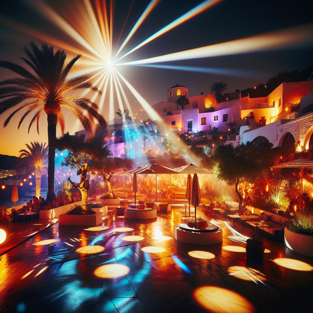 La Magia de la Iluminación: El Secreto Detrás del Icono Nocturno de Ibiza