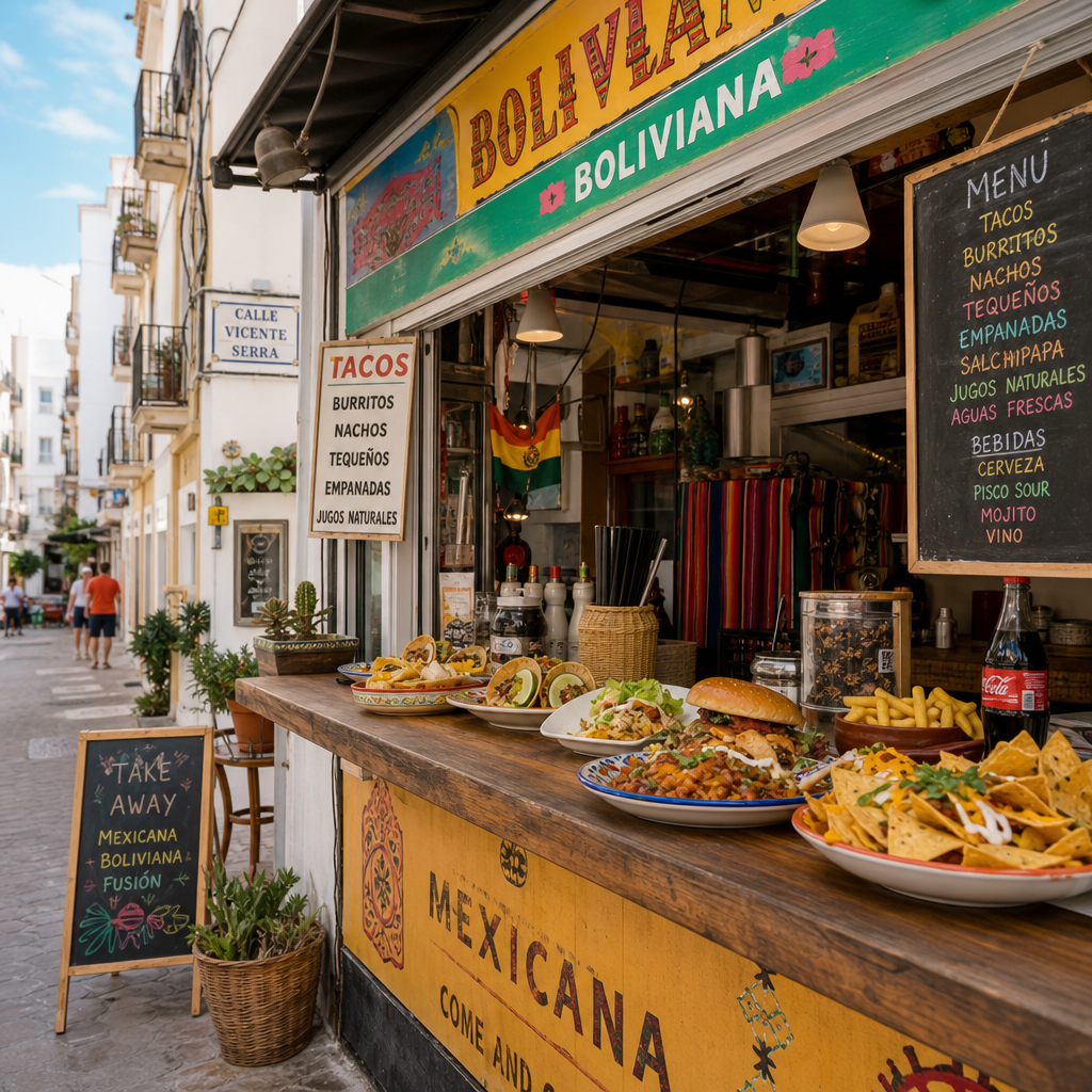 TaRico Street Food: Unión de Sabores Mexicanos y Bolivianos en Ibiza