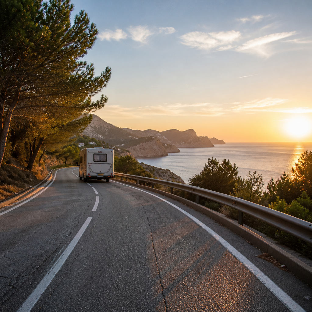 Ibiza registra un descenso del 76 % en la llegada de autocaravanas durante mayo y junio