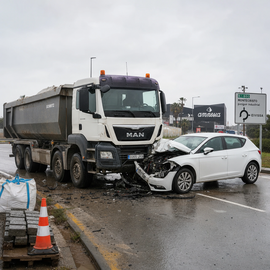 Traffic Delays Near Amnesia after Morning Vehicle Collision