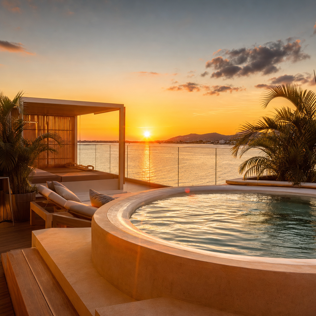 Ibiza's Luxe Eclipse Experience Unveiled: Nobu Hotel's Royal Suite Up for Auction