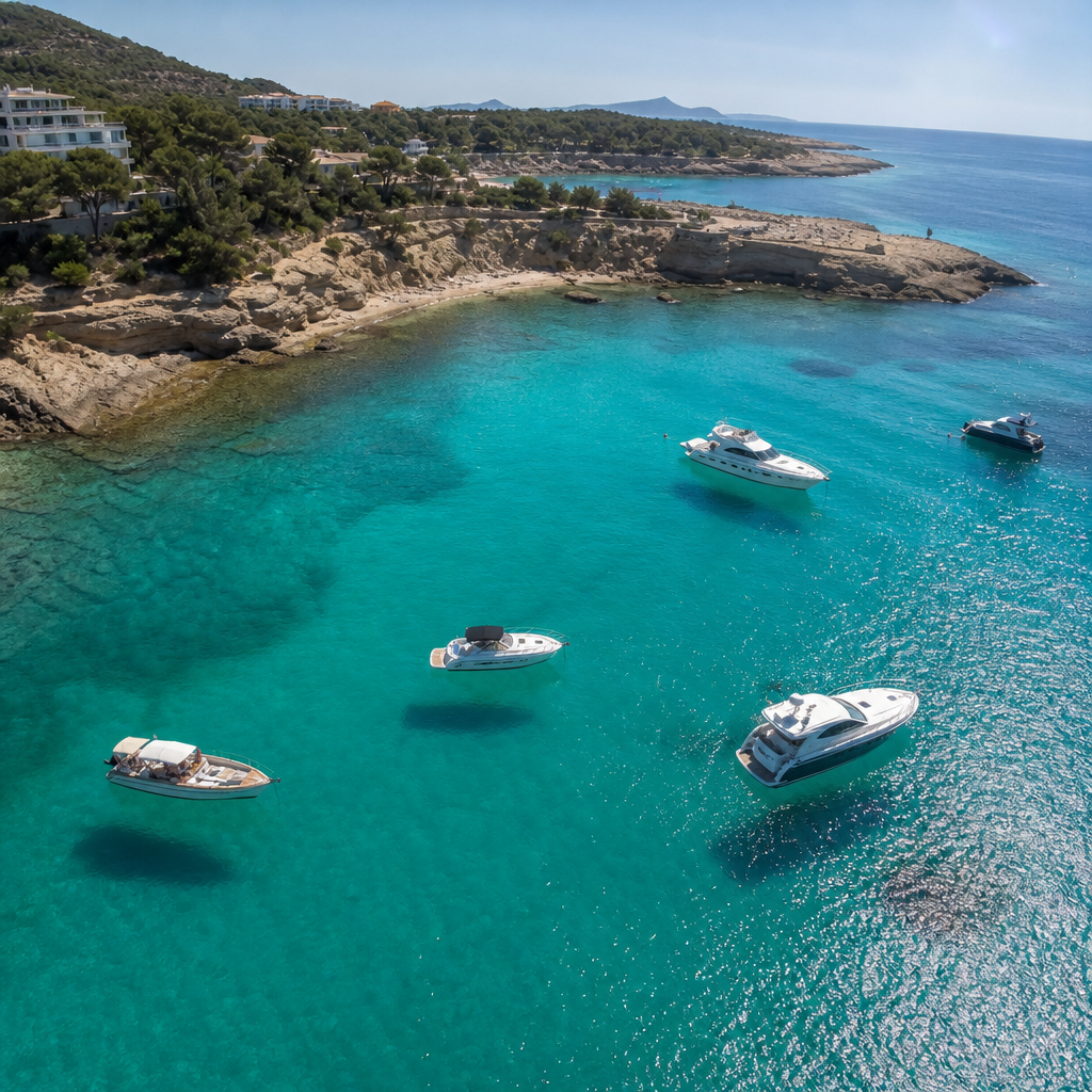 Vigilancia Marítima en Ibiza: Denuncias y Tecnología Drone para Controlar el Chárter Náutico
