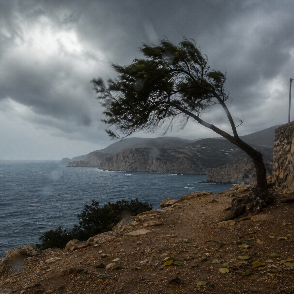 Weersverwachting voor Ibiza: Wind en Regen op de Agenda