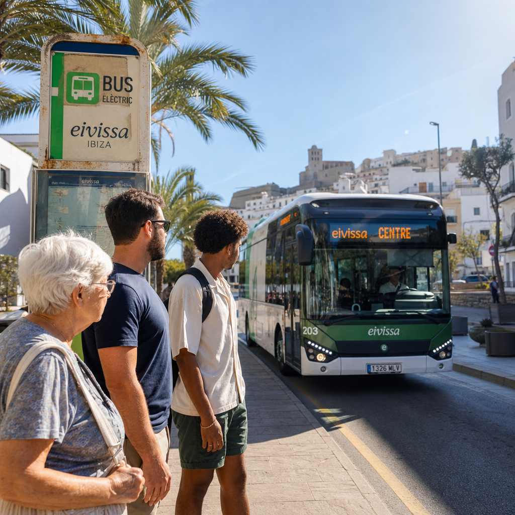 Openbaar Vervoer op Ibiza Ziekt Grote Groei met 26% Meer Reizigers