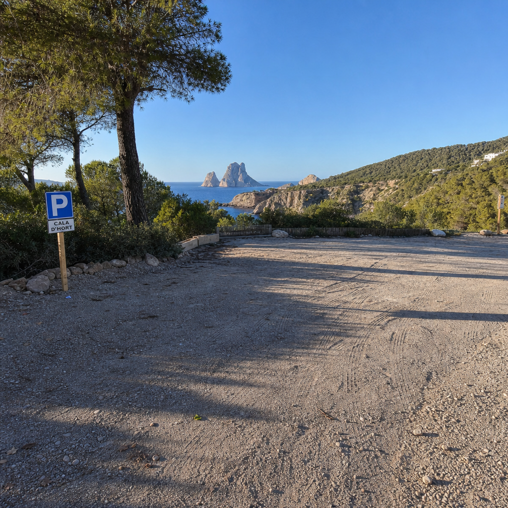 Sant Josep busca nuevas soluciones para el estacionamiento en Cala d'Hort