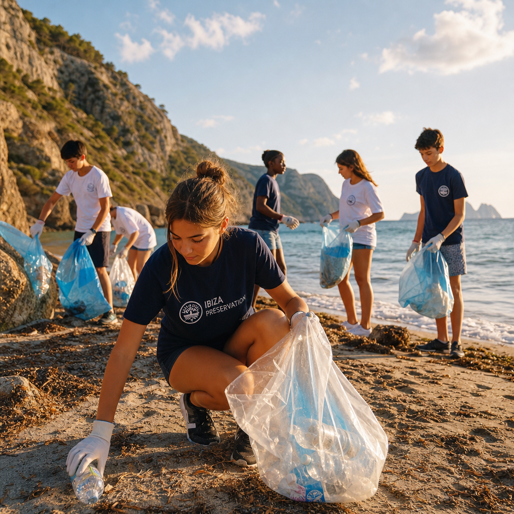 HERBUSA e IbizaPreservation impulsan la retirada de plásticos en Ibiza con un nuevo enfoque educativo