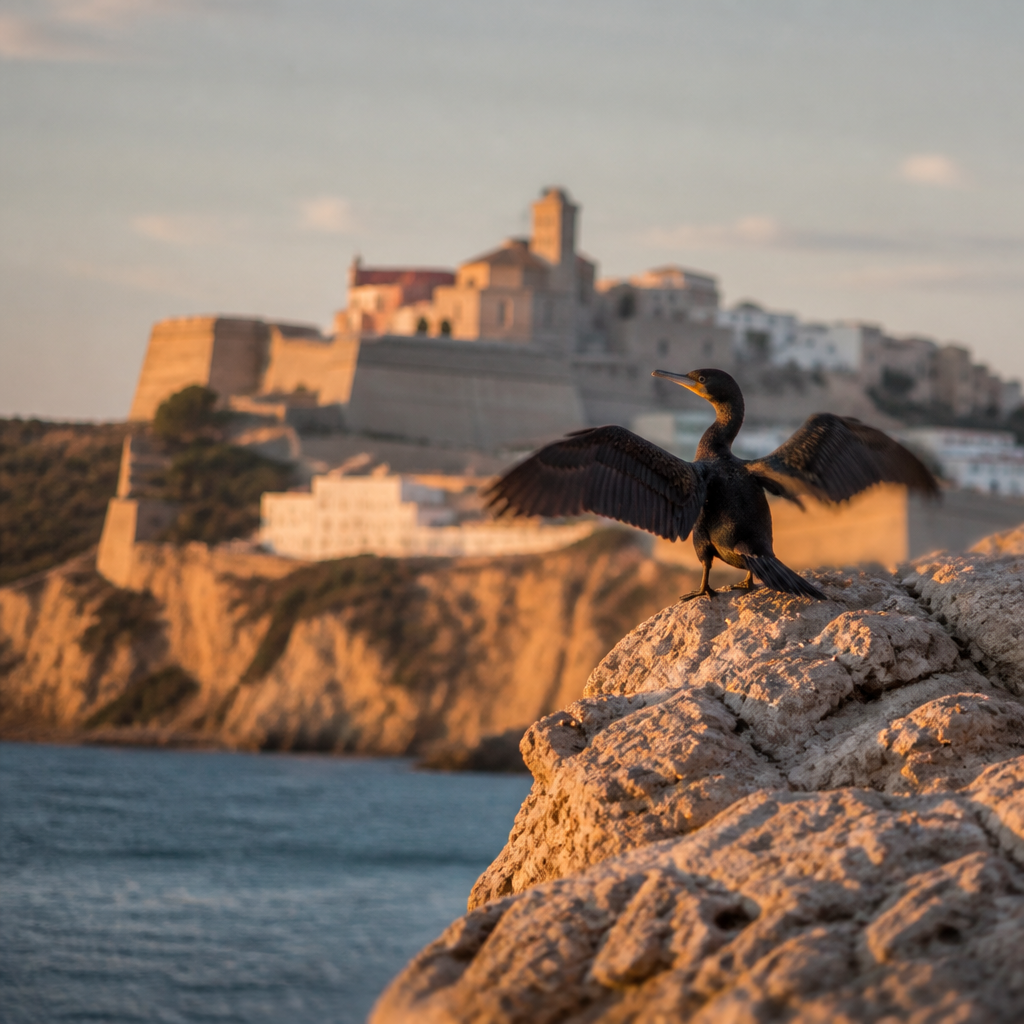 Preocupación por impacto medioambiental de excursiones en motos de agua cerca de Dalt Vila en Ibiza