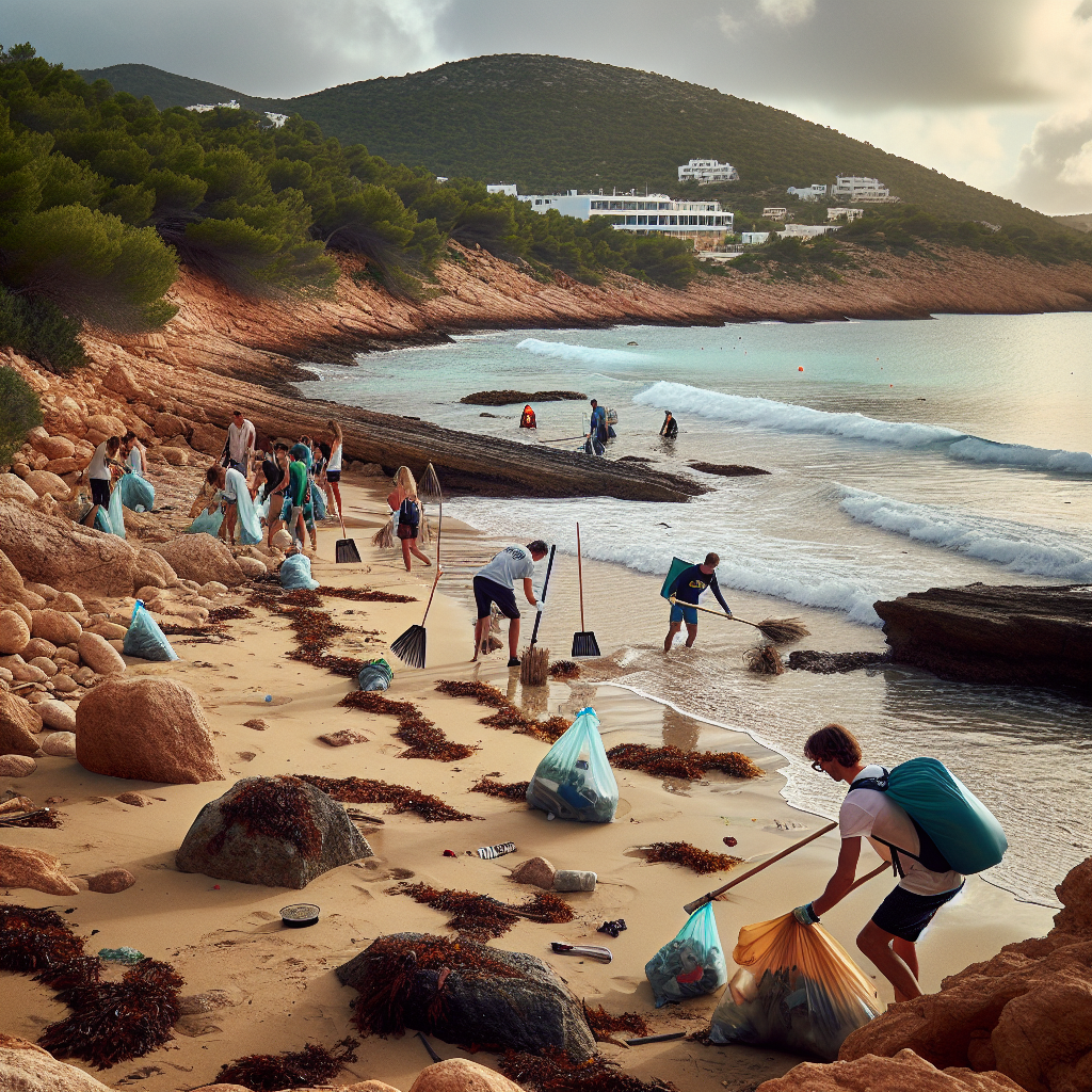 Environmental Recovery in Ibiza Following Yacht Sinking