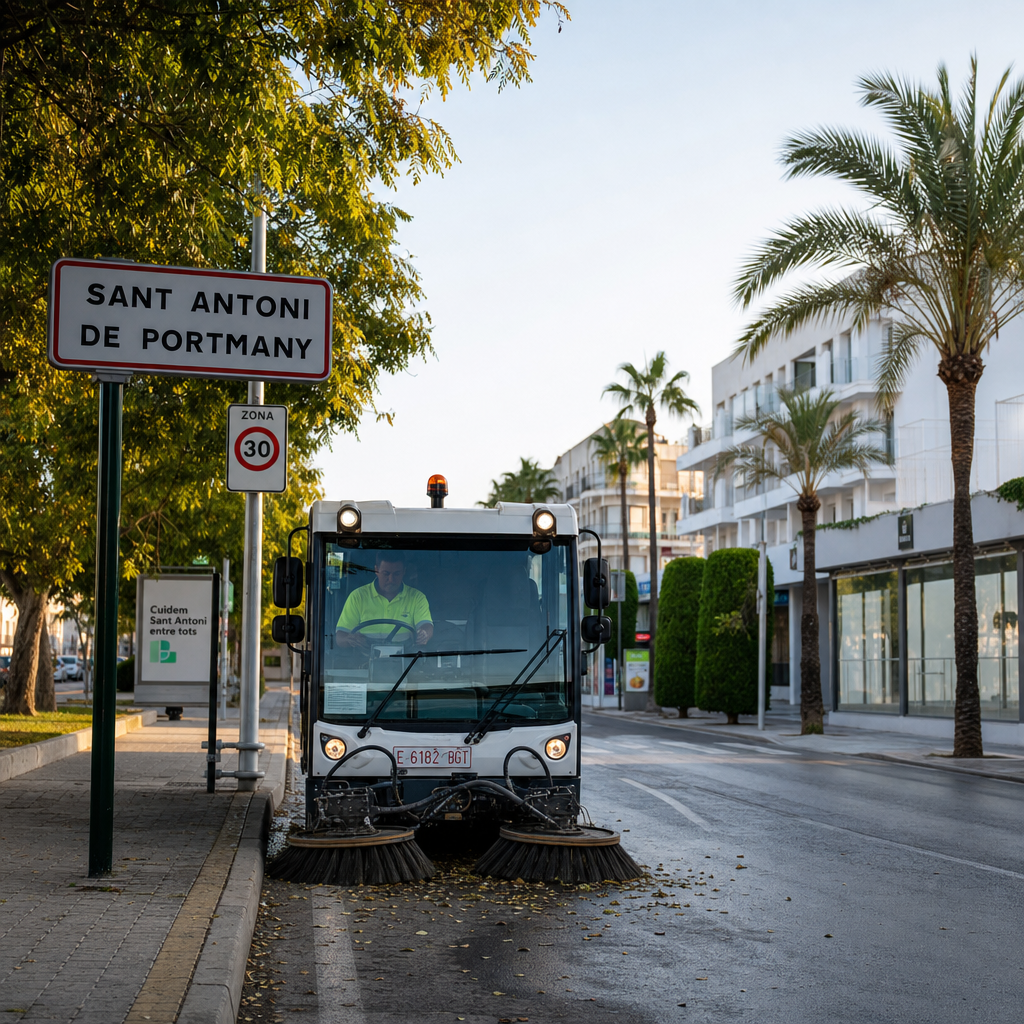 Sant Antoni Verbetert Straatonderhoud om Te Voldoen aan Nieuwe Stedelijke Realiteit