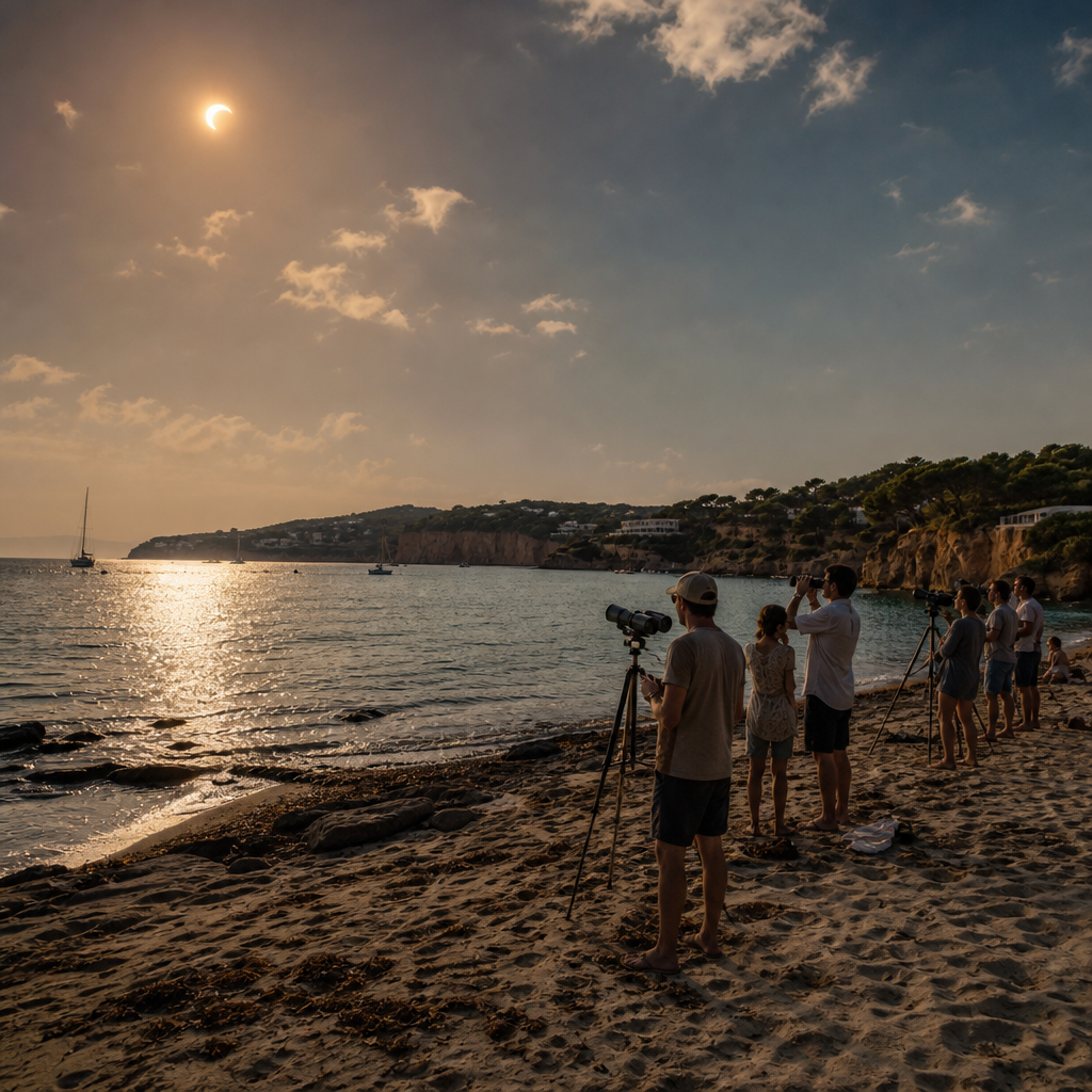 Aangepaste verkeersregels in Ibiza voor komend zonneeclips