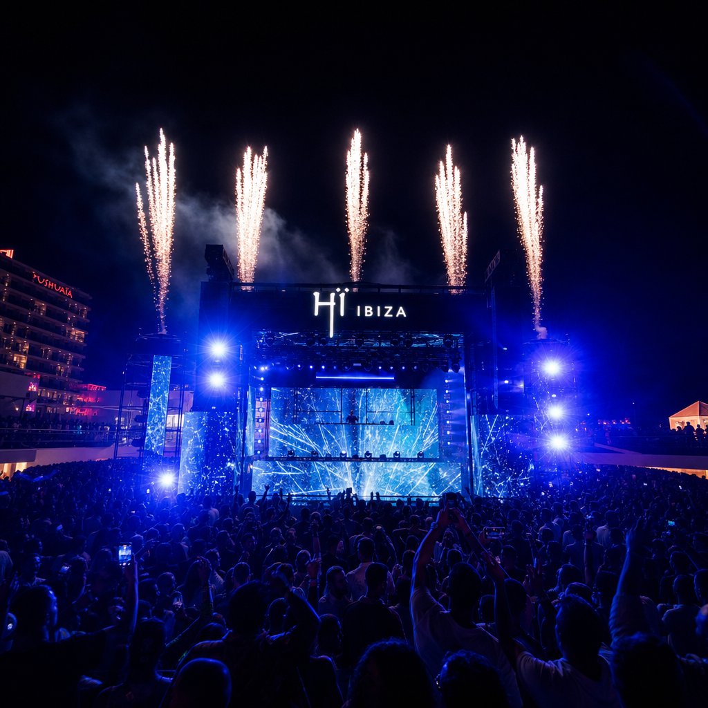 Ibiza's Spectacular Club Stages: A Visual Feast Not to Be Missed