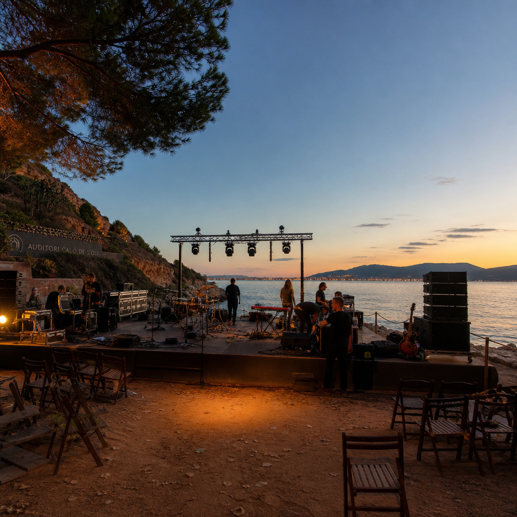 Sonorama Takes Ibiza by Storm: Music Fills Caló de s’Oli Despite Rain Threats