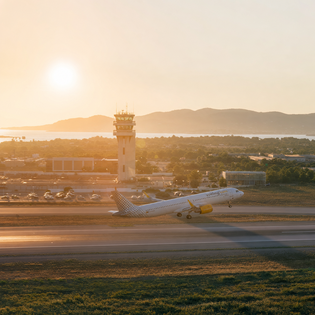 El Aeropuerto de Ibiza Aumenta su Flujo de Pasajeros en Junio