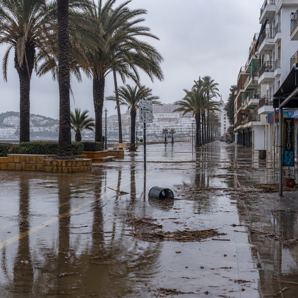 Rood Weeralarm: Hevige Regen En Overstromingen Raken Het Club-Universum Van Ibiza En Formentera