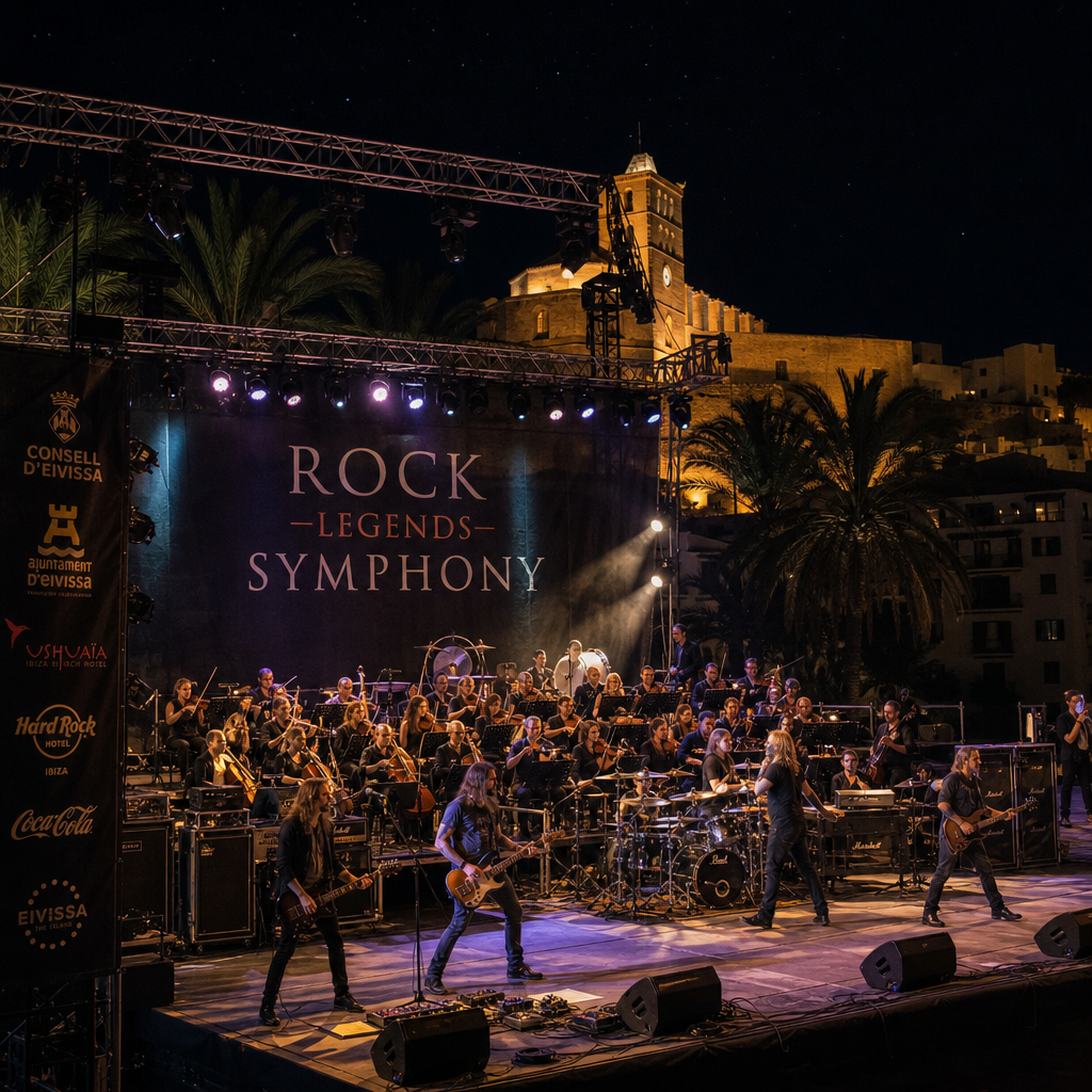 Experience Rock Classics Like Never Before at Ibiza's ‘Rock Legends Symphony’