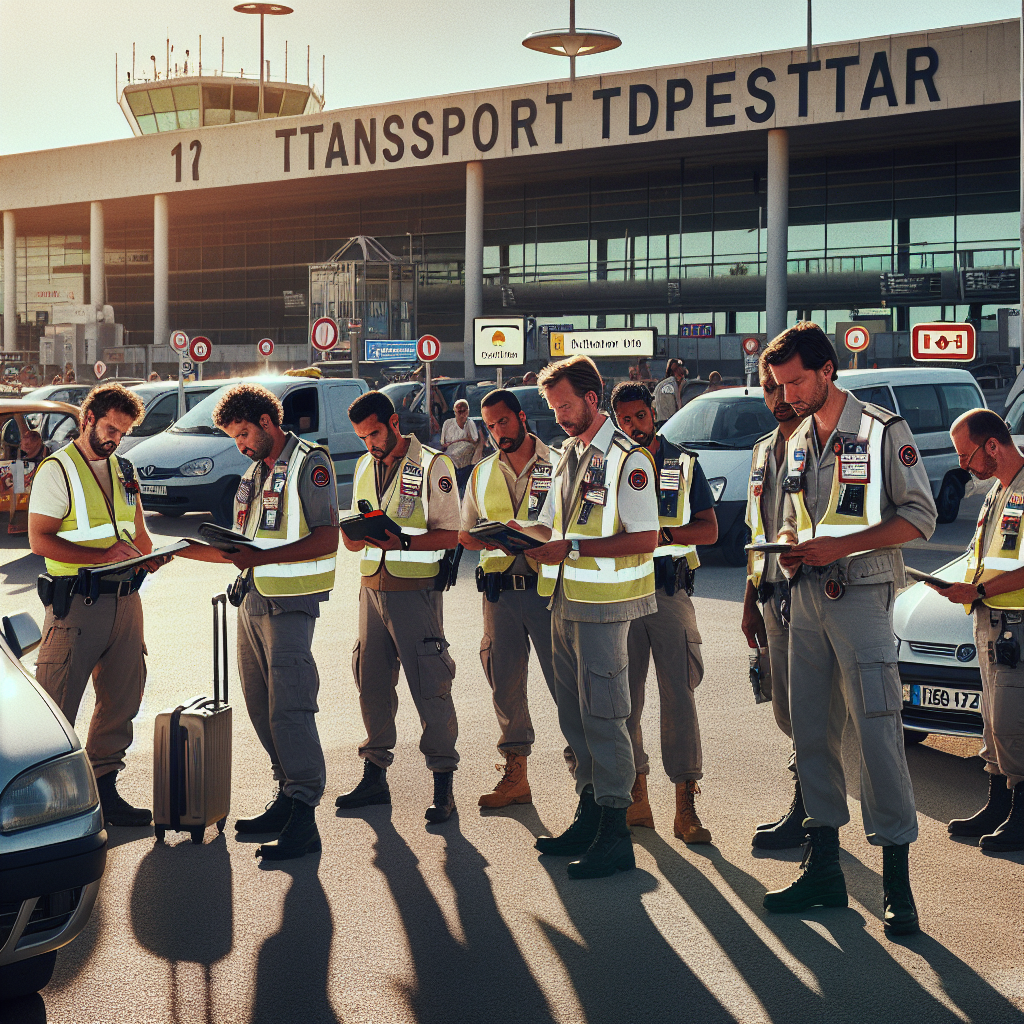 Intensificación de Controles en el Aeropuerto de Ibiza para Combatir Taxis Ilegales durante la Temporada de Abierto de Discotecas