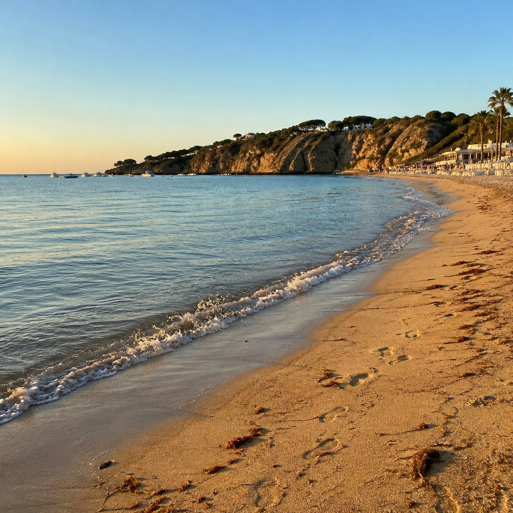 Cala Tarida Beach Reopens After Temporary Closure Due to Sewage Issues