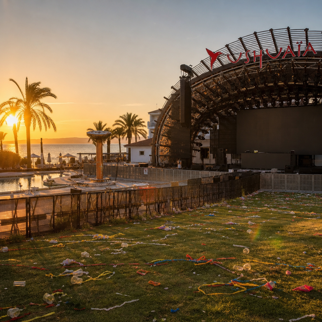 Seizoensafsluitingen in Ibiza: Muziekspektakel bij Ushuaïa en Hï