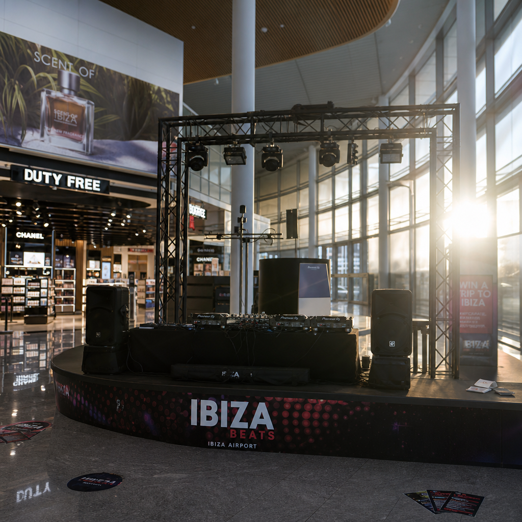 Controversia en el Aeropuerto de Ibiza por Transformación de Duty Free en Discoteca