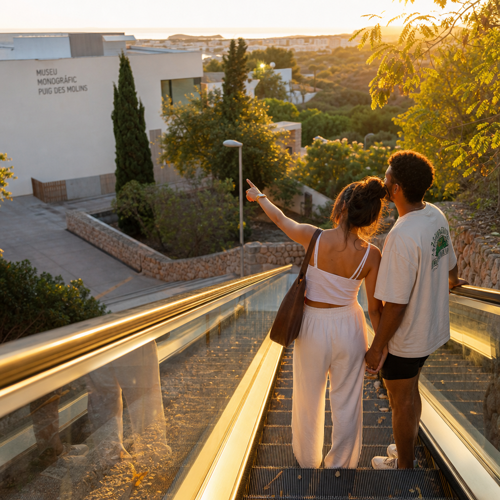 Nieuwe Roltrappen Verbeteren Toegang tot Culturele Hotspots in Ibiza