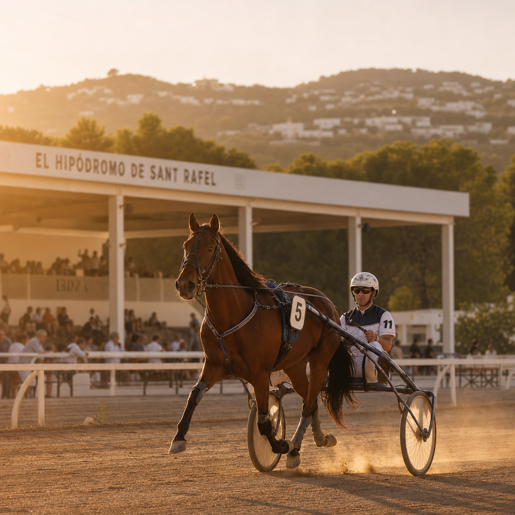 El Hipódromo de Sant Rafel: Pasión por los Trotones y Gastronomía Ibicenca