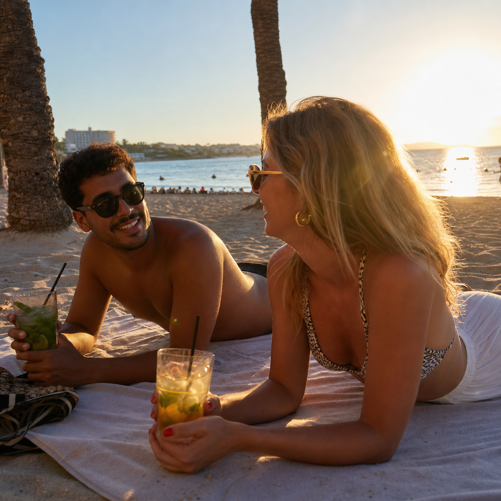 Unseasonable Heat Sparks Sunny May Beach Revelry in Ibiza