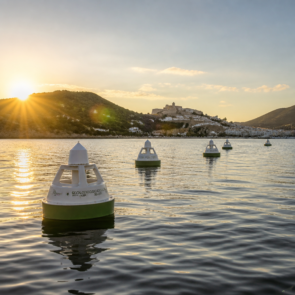 Ibiza Avanza en la Sostenibilidad con Boyas Ecológicas en Talamanca