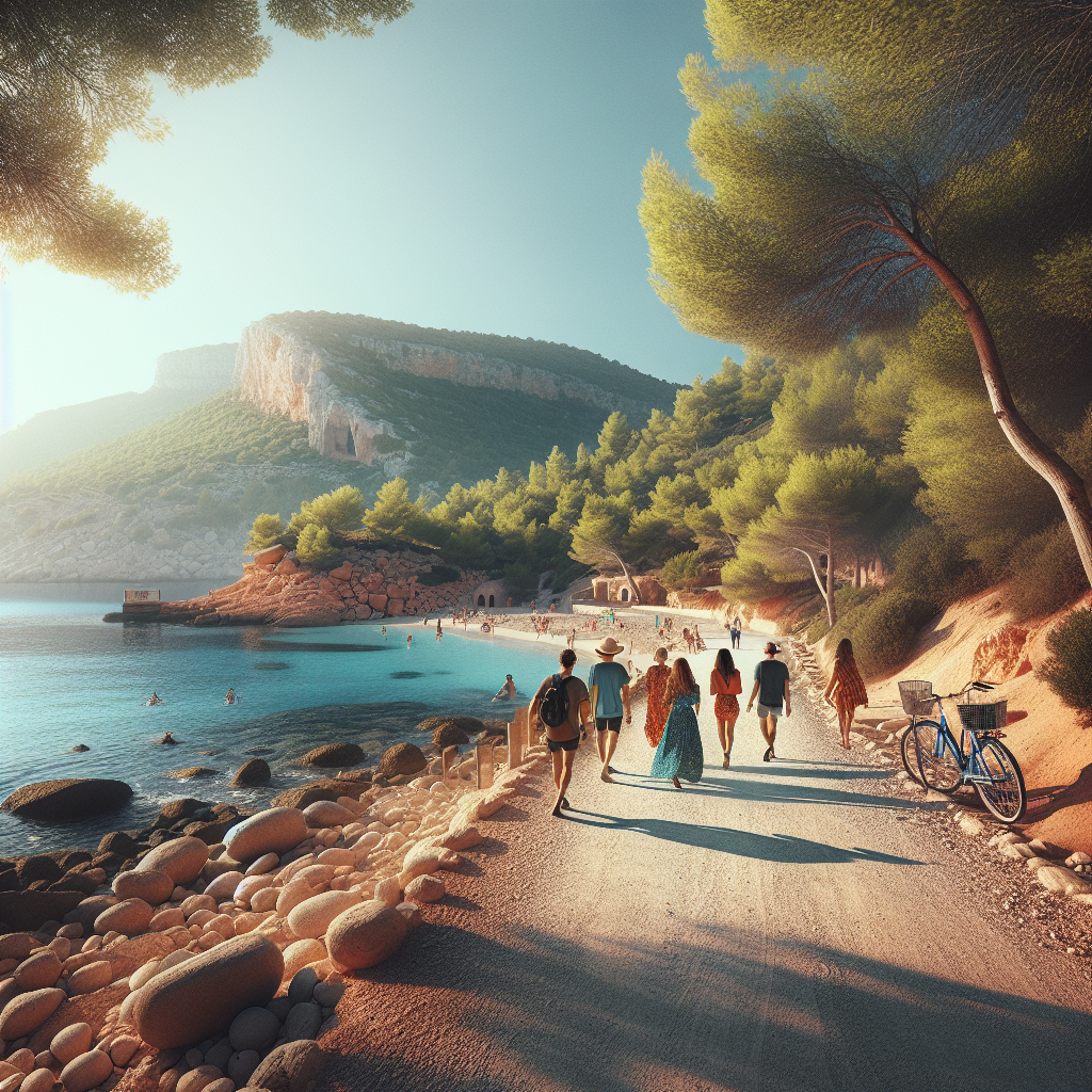 Control de acceso a Cala Salada y Cala Saladeta se activa para preservar la seguridad y gestionar afluencia turística