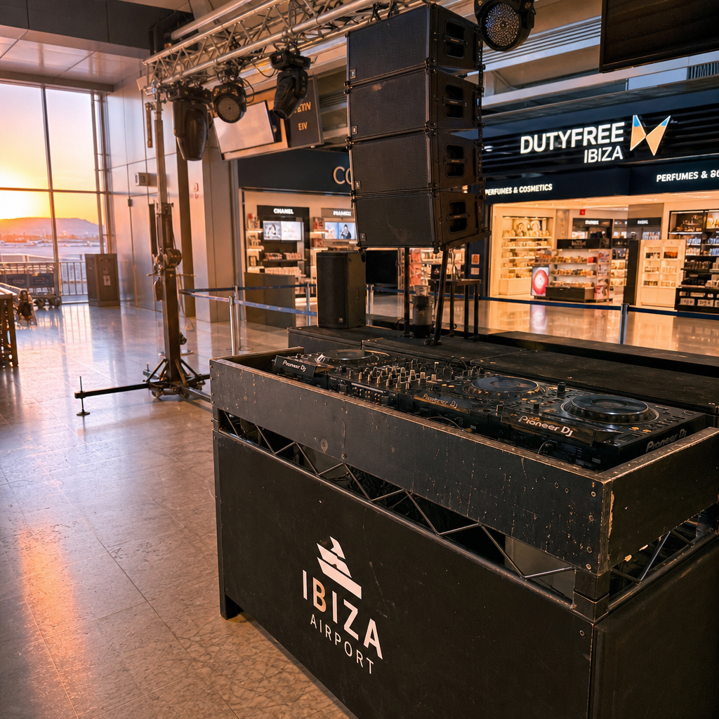 Ibiza's Toerisme Raad Vraagt Stopzetting van Airport Duty-Free Clubavonden