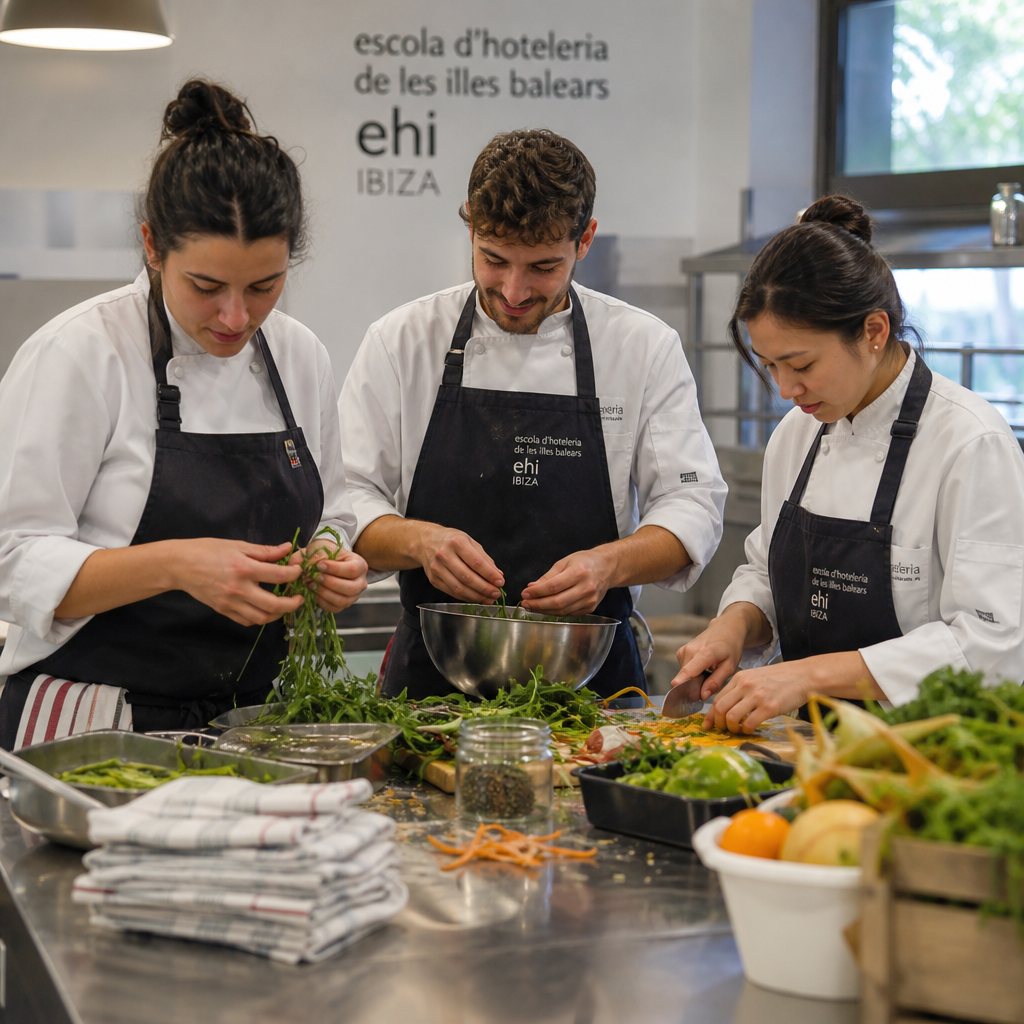 Ibiza's Aanstaande Chef-koks Leren Verspilling Tegengaan met Zero Food Waste®