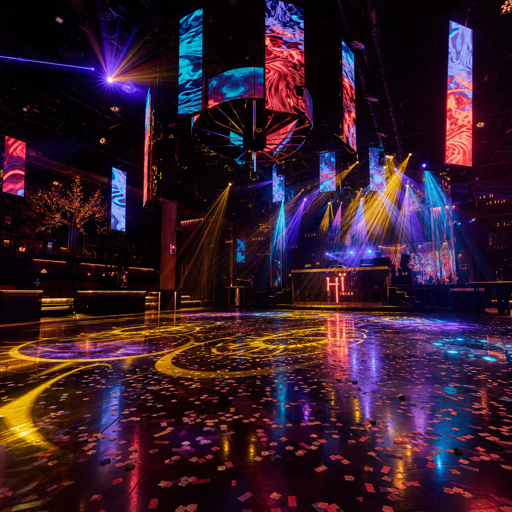 Beyond the Music: How Lighting Shaped Ibiza's Iconic Clubbing Experience