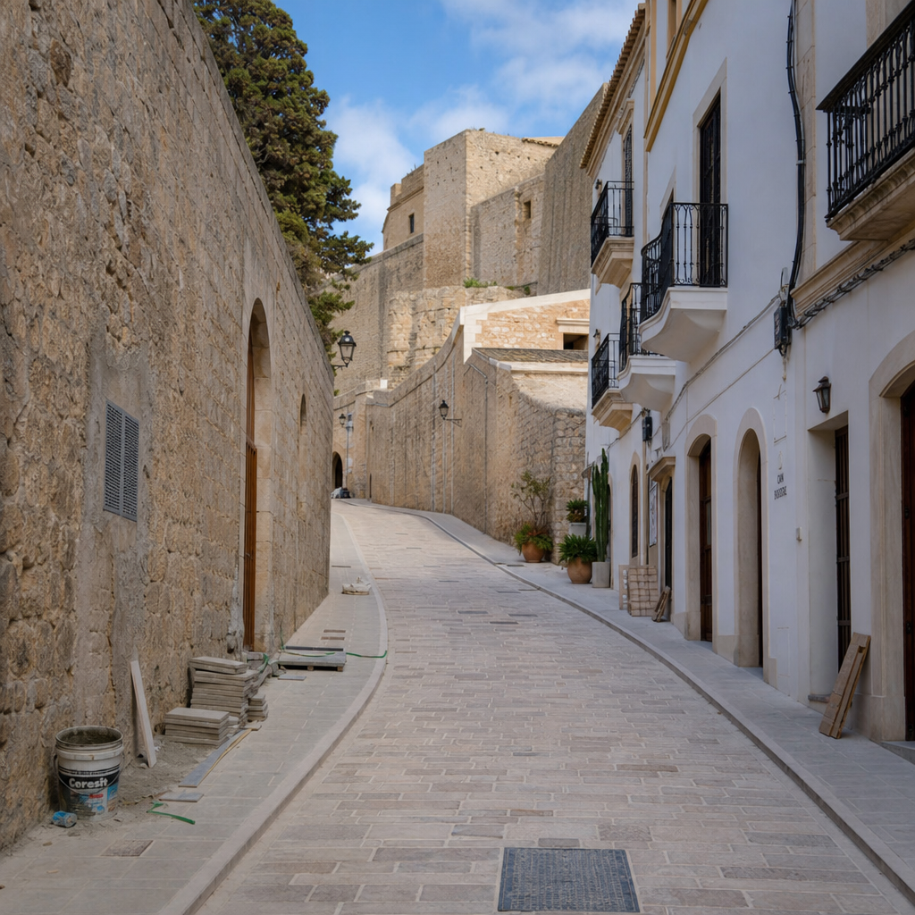 Ibiza Investeert Meer dan 10 Miljoen Euro in Restauratie van Historische Gebieden
