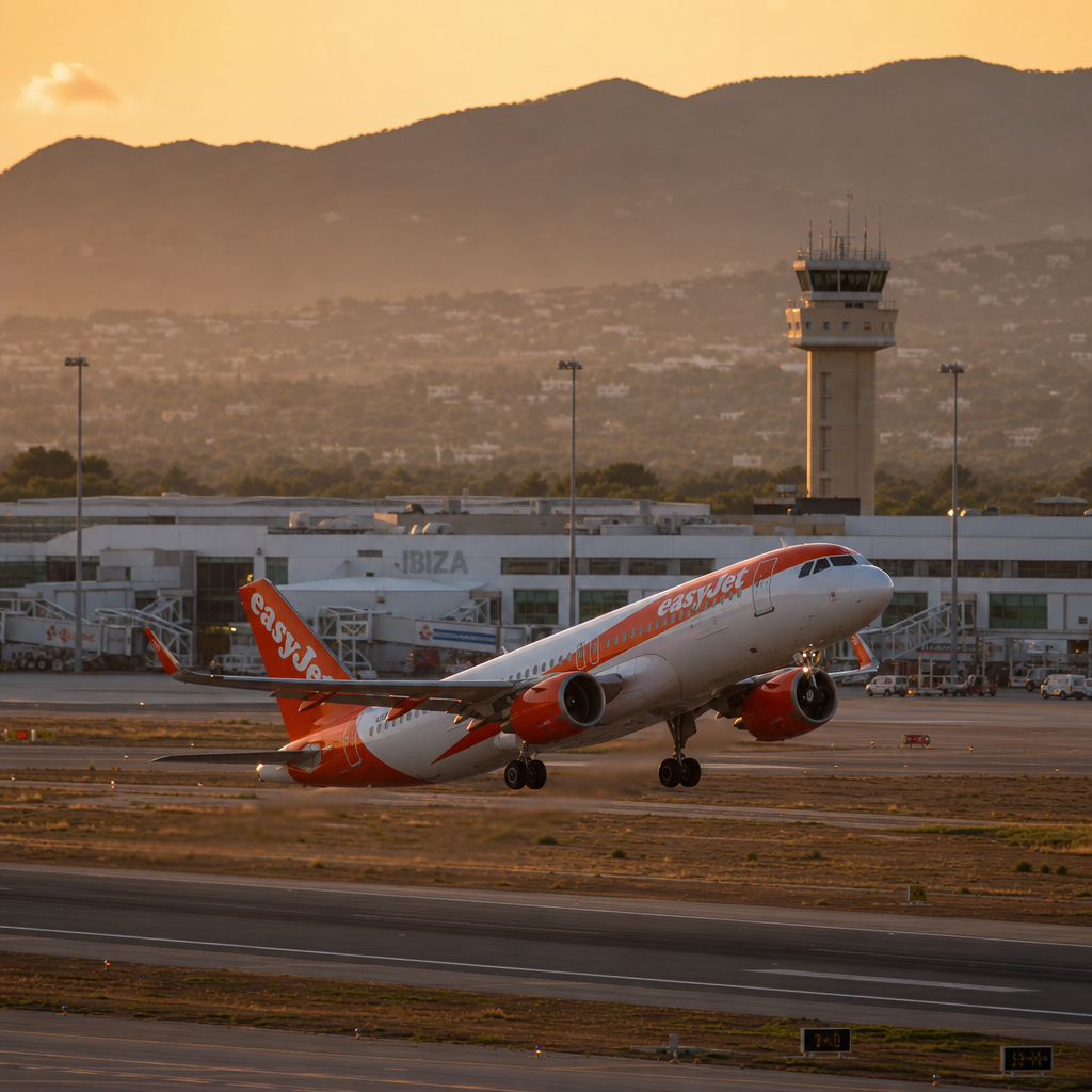 Ibiza Airport Traffic Soars: Over a Million Passengers in May