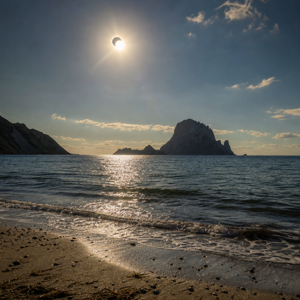 Ibiza restringe acceso a sus playas más populares por el eclipse solar del 12 de agosto