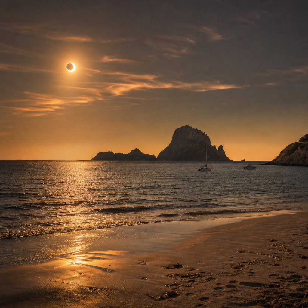Beperkingen voor toegang tot stranden Ibiza tijdens zonsverduistering op 12 augustus