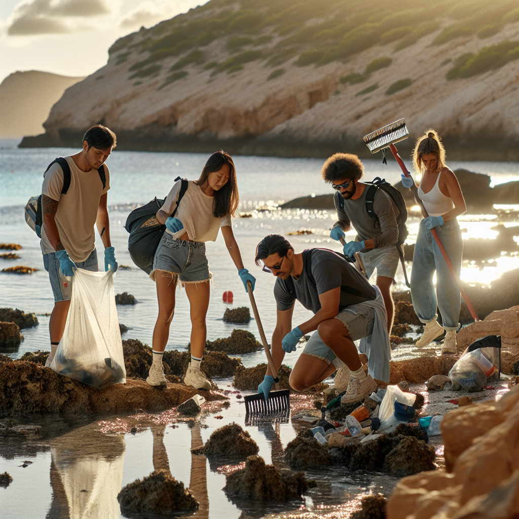 900 liter vloeistoffen en 300 kilo afval verwijderd van gezonken jacht in Ibiza