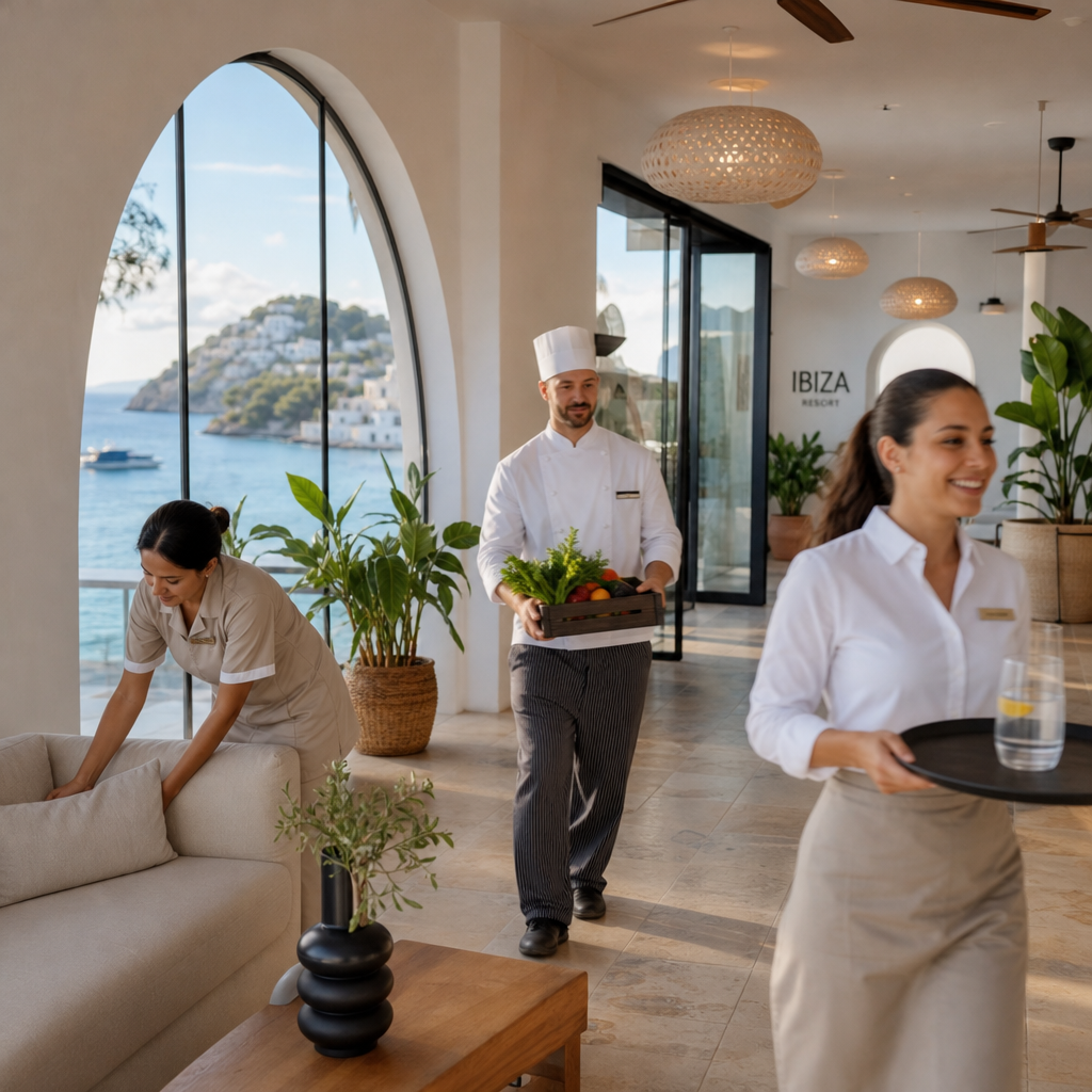 Ibiza Hotels Face Staff Shortages Amid Growing Seasonal Demands