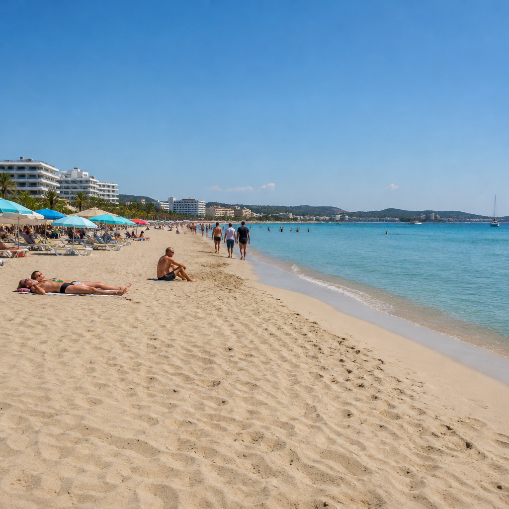 Sunshine Returns to Ibiza: Perfect Beach Weather for UK Visitors
