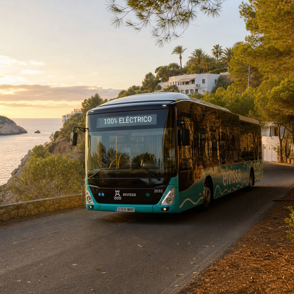 Ibiza's Public Transport Gets a Green Makeover with Electric Buses