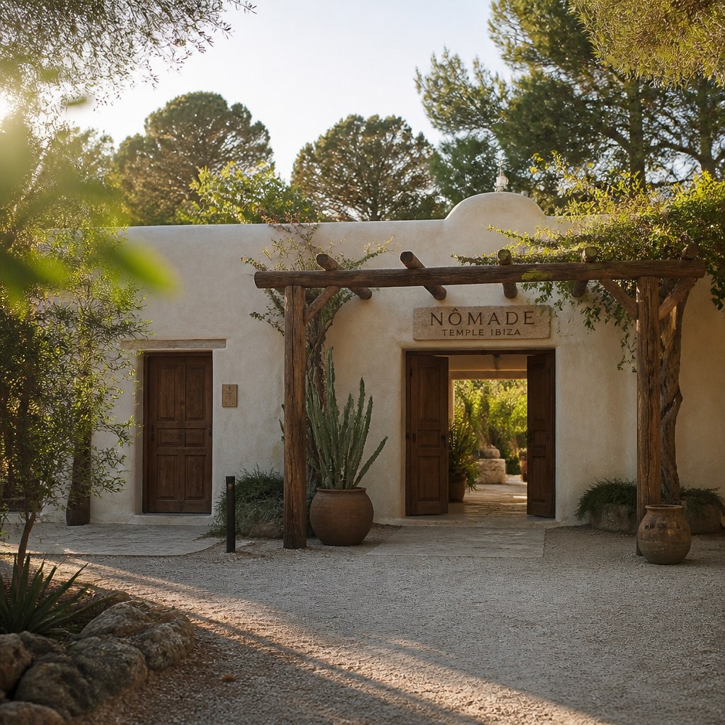 Nômade Temple Ibiza: Un Nuevo Refugio Cultural en Portinatx para los Amantes de la Isla