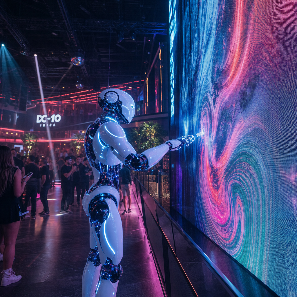 Ibiza's Superclubs Reinvent Nightlife with Dazzling Digital Displays and Artistic Marvels