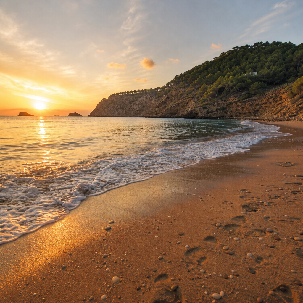 Renovación de Banderas Azules en las playas de Sant Joan refuerza la calidad del litoral ibicenco