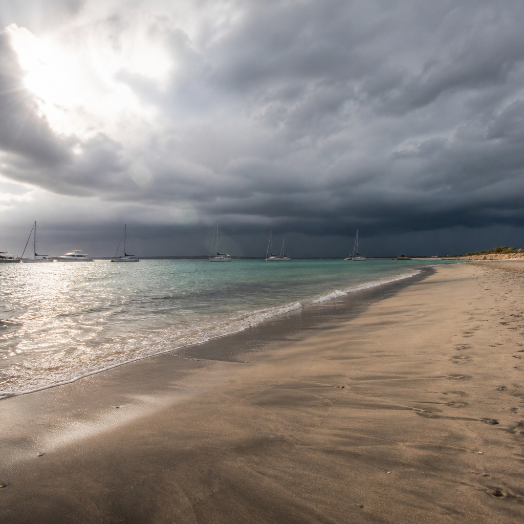 Oktoberzon siert Ibiza maar verandering op komst