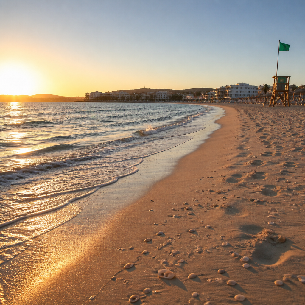 Sun, Sand, and Safety: s’Arenal Beach in Ibiza Reopens After Temporary Closure