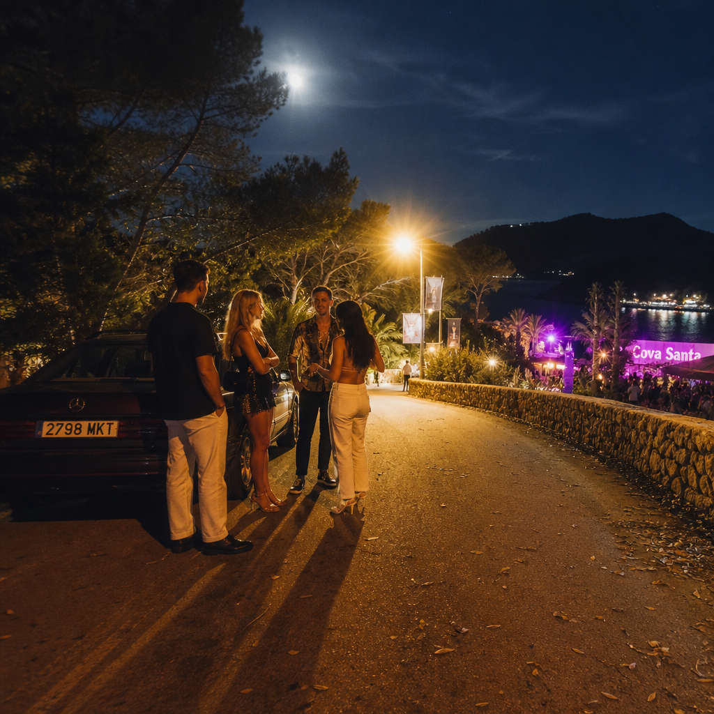 Uitdagende Nacht voor Nederlandse Toeristen: Taxi Probleem in Ibiza